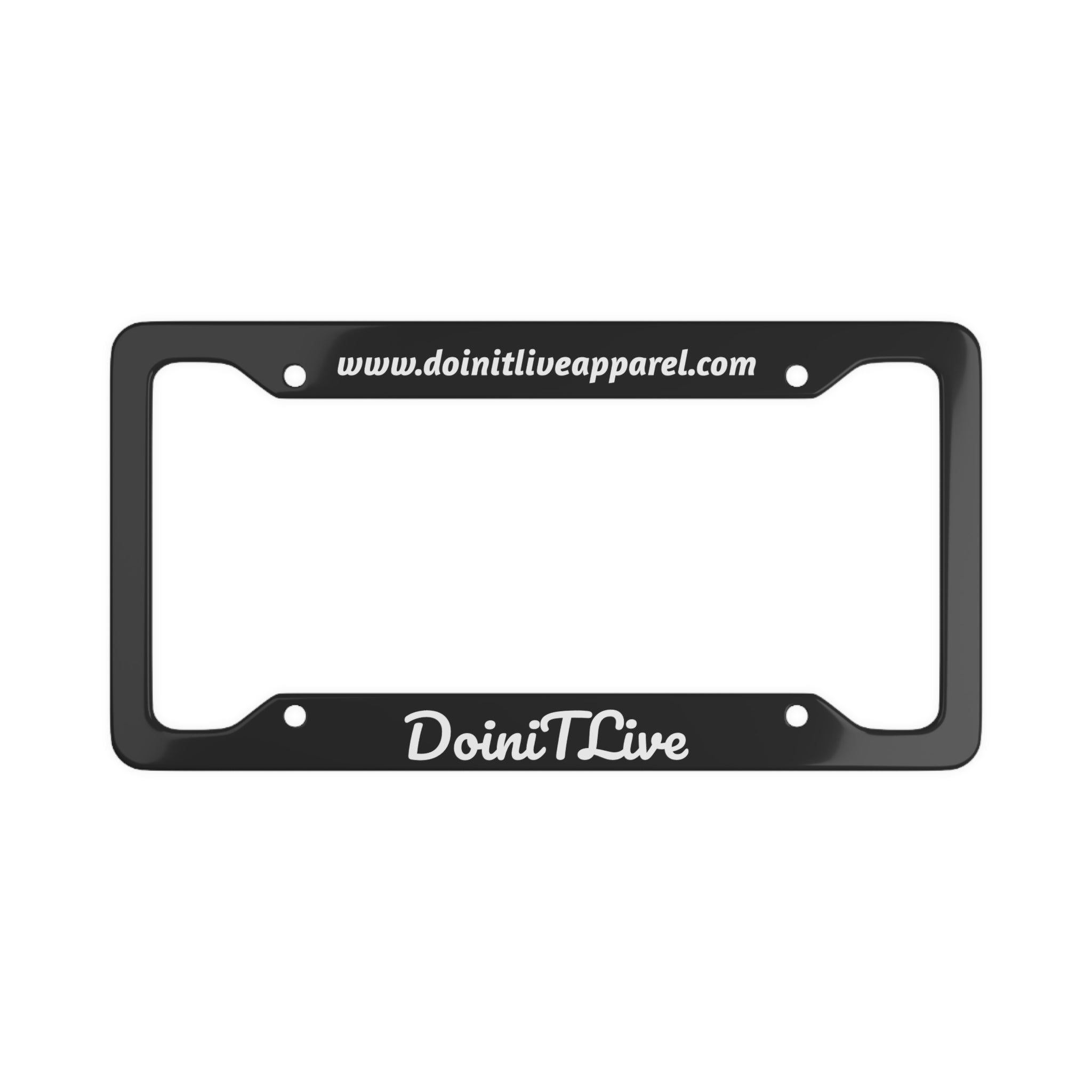 DoiniTLive License Plate Frame