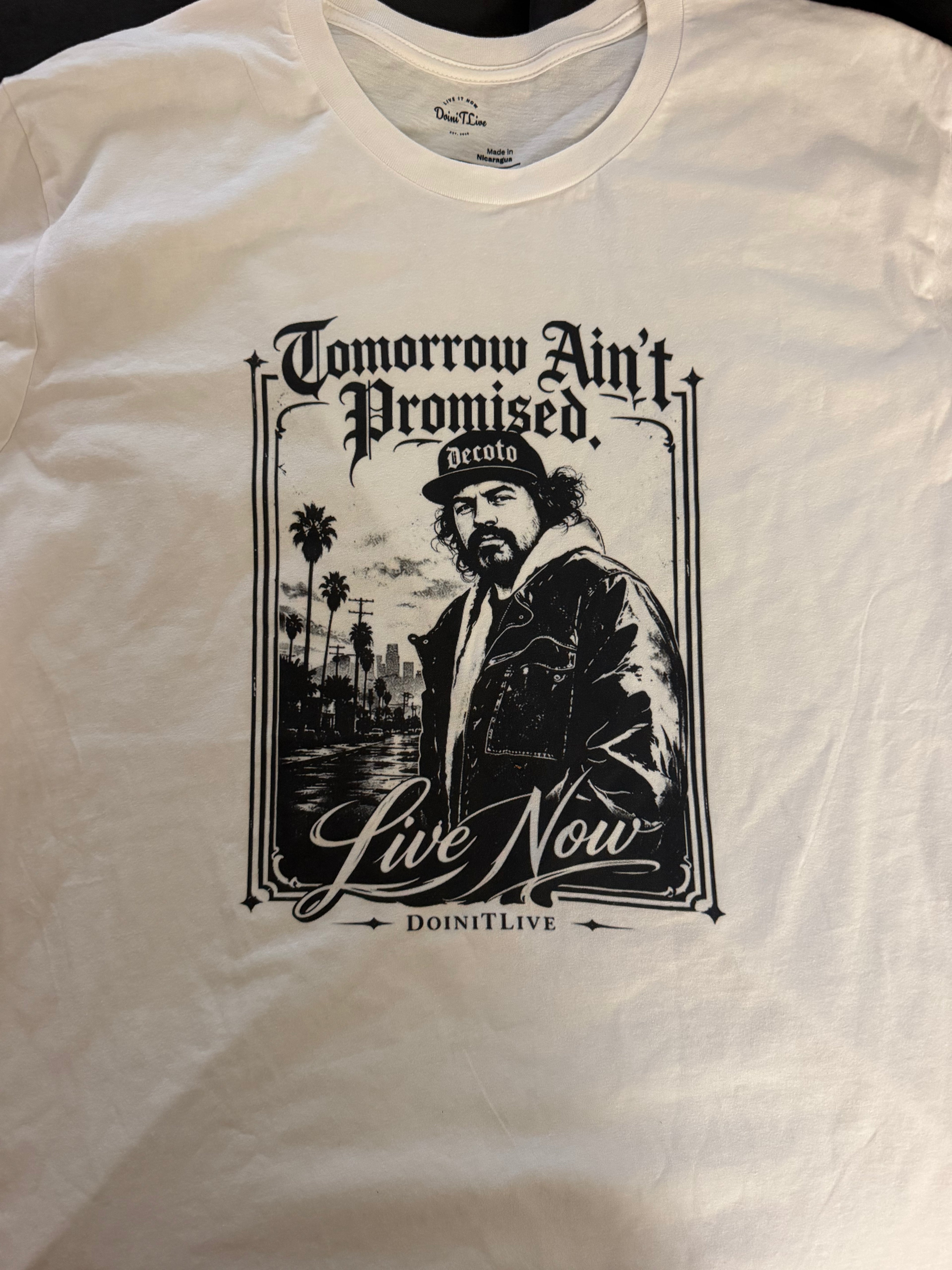 Tomorrow Ain’t Promised Memorial T-shirt-White