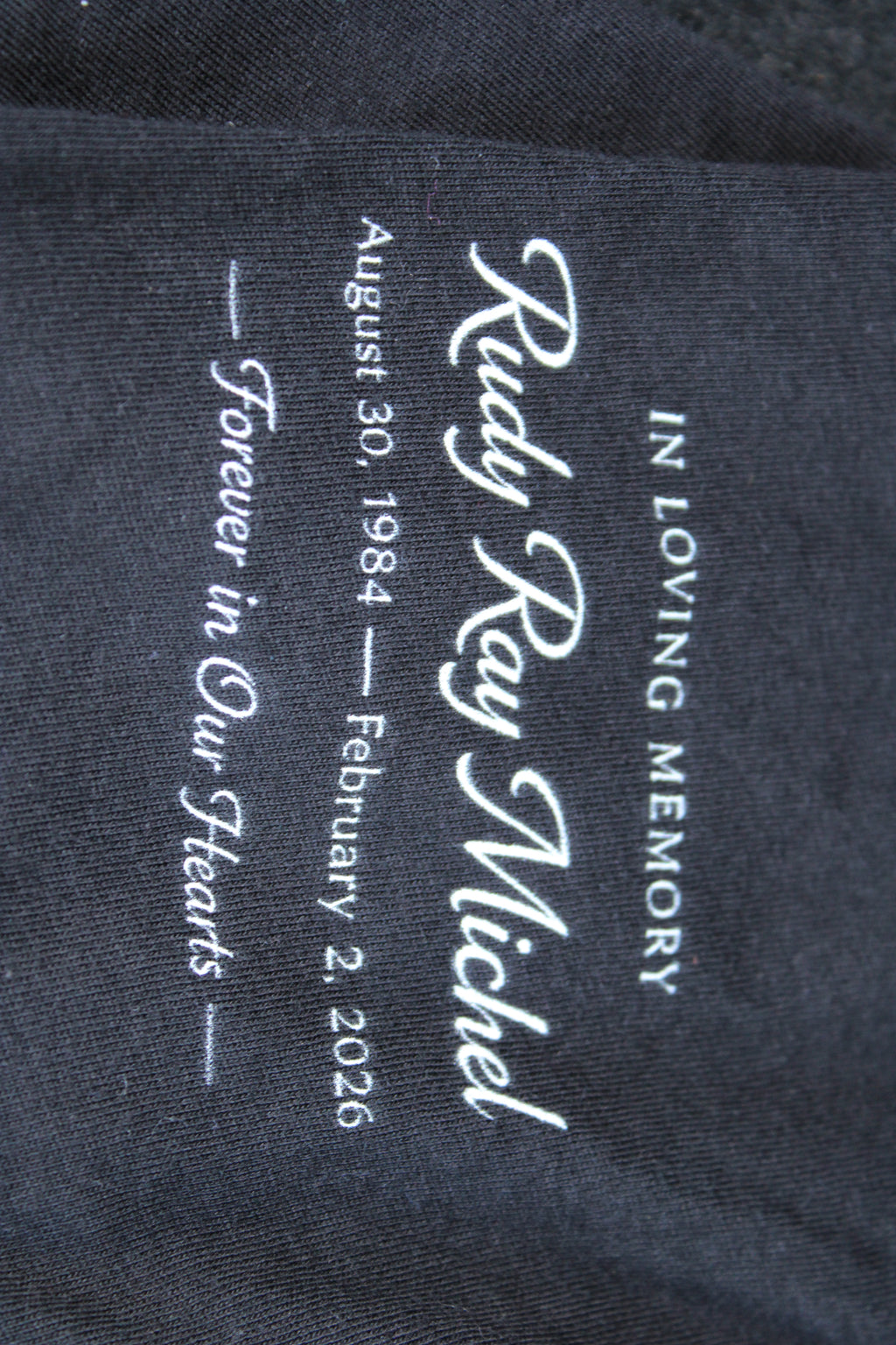 Tomorrow Ain’t Promised Memorial T-shirt-Black