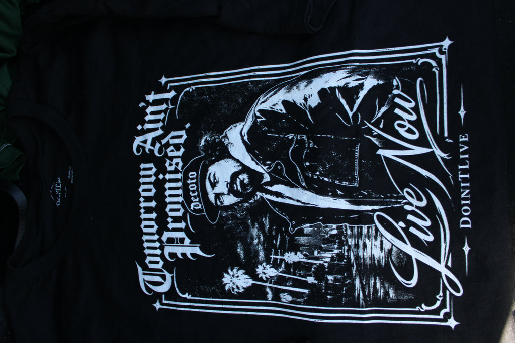 Tomorrow Ain’t Promised Memorial T-shirt-Black