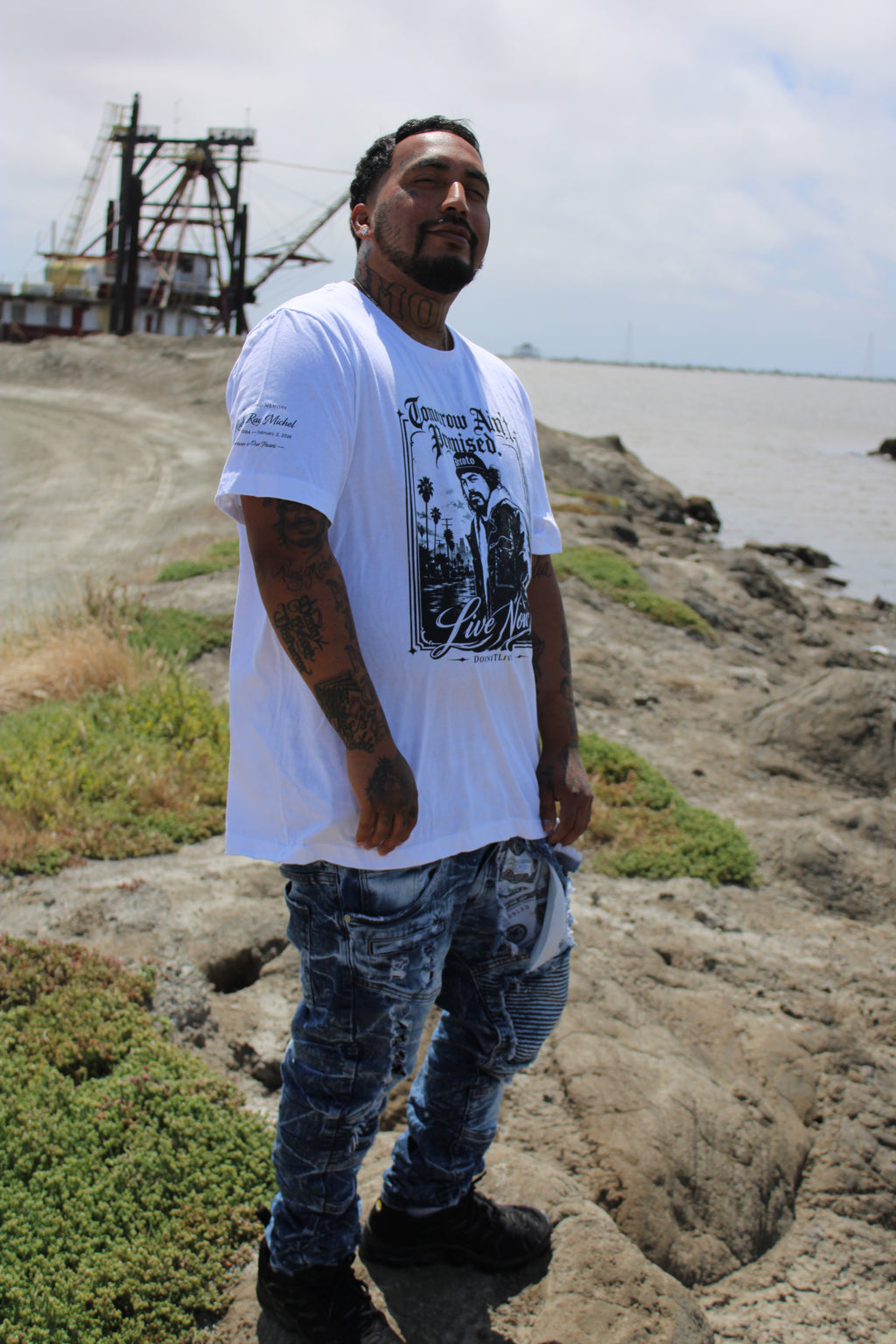 Tomorrow Ain’t Promised Memorial T-shirt-White