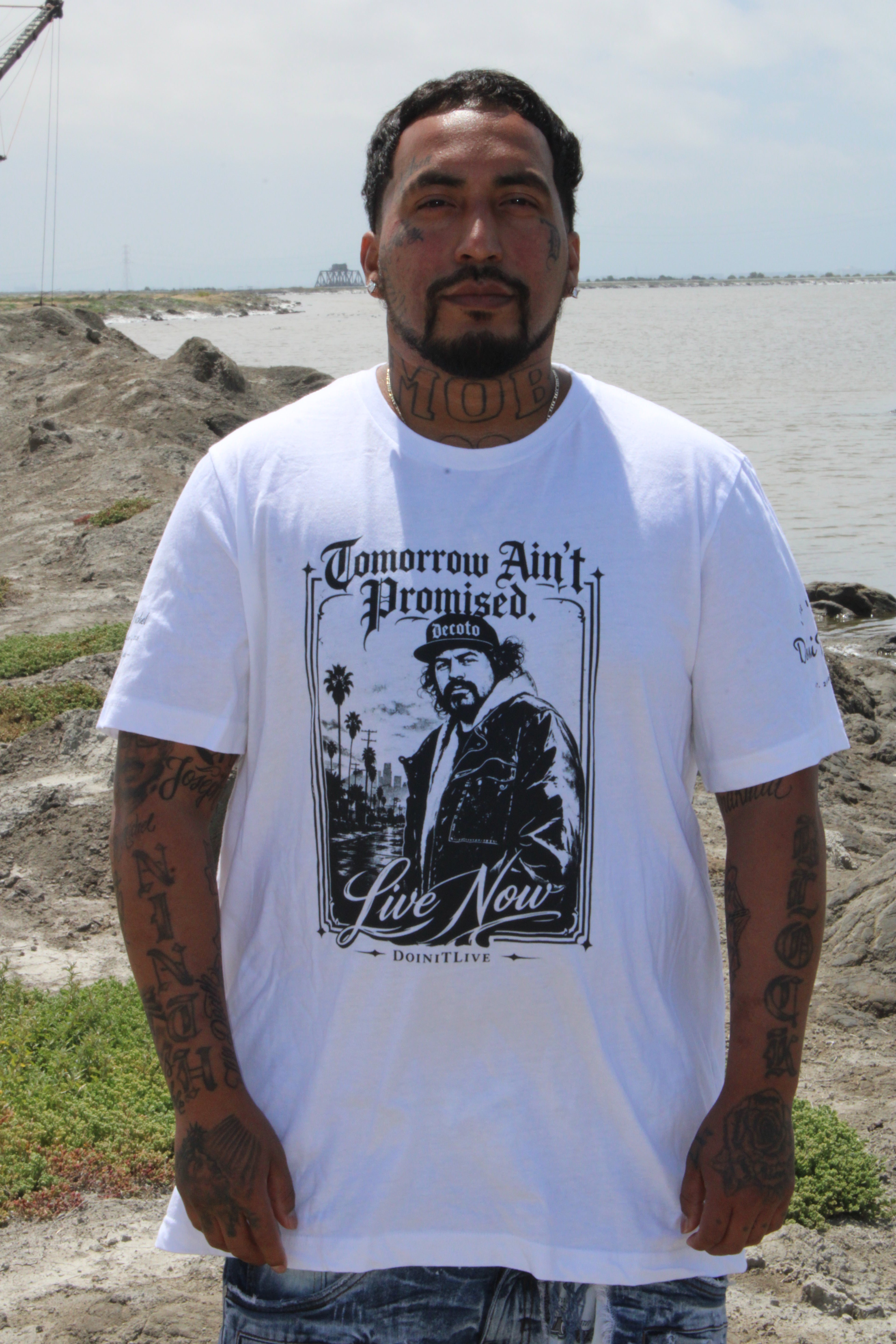 Tomorrow Ain’t Promised Memorial T-shirt-White